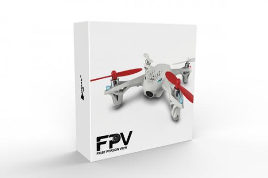 Hubsan X4D Spare Propellors (Red/White)