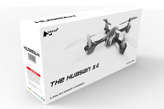 Hubsan X4L White LEDs