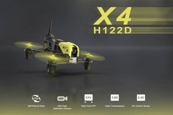 Hubsan X4 Storm Racing Drone - With Screen + Goggles