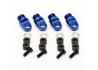 Hobao DC-1 CNC Aluminium Shock Caps W/Gasket (4)