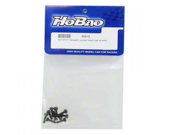 Wheelspin Racing Hobao M3X10mm Hex Socket Cap Screws (6)