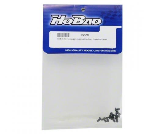 Hobao M3X5mm Hex Socket Button Head Screws