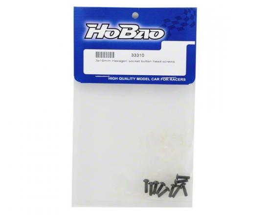 Hobao M3X10mm Hex Socket Button Head Screws