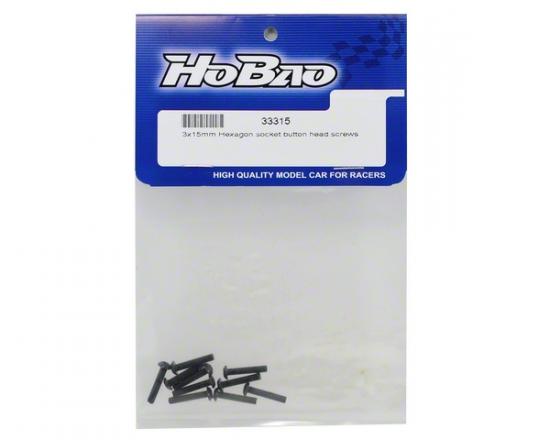Hobao M3X15mm Hex Socket Button Head Screws