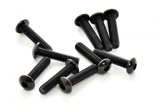 Hobao M4X18mm Hex Socket Button Head Screws (10)