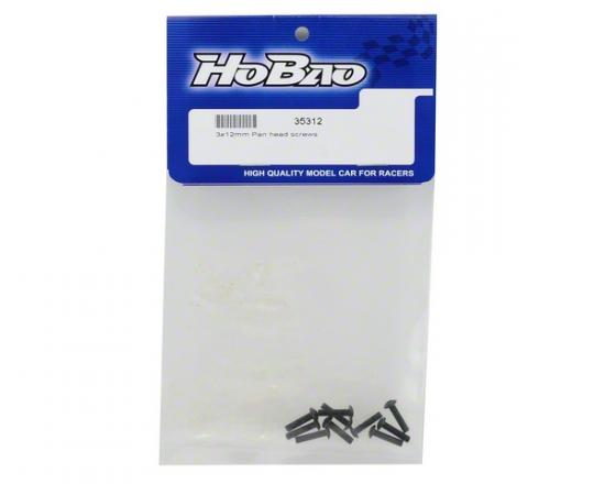 Hobao M3X12mm Pan Head Screws