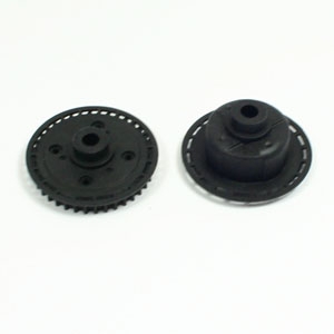 Hobao H4E Gear Differential Case + Pulley ** CLEARANCE **