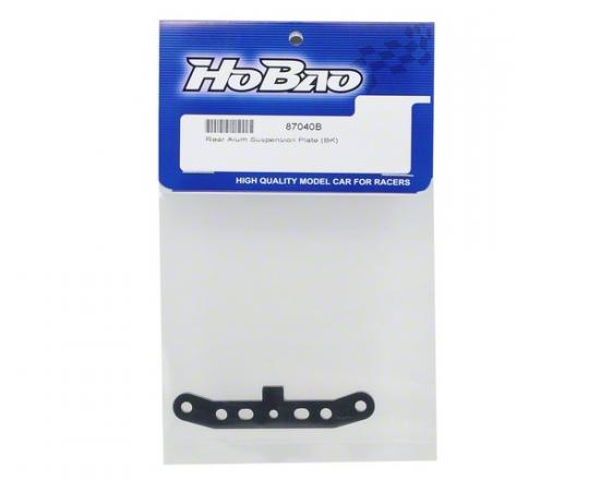 Hobao Hyper 7 Rear Aluminium. Suspension Plate-1Deg Black