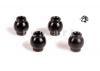 Aluminium. Hex Ball End For Rear Top Arm (4Pcs)