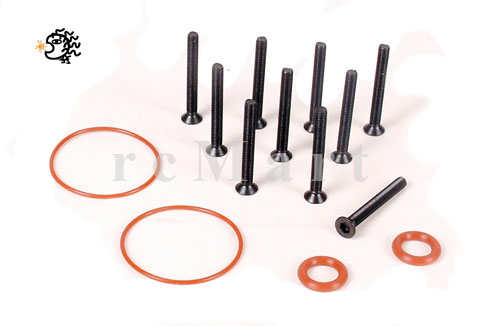 Hobao Spider Screws 10Pcs O-Rings