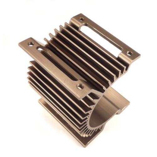 Hobao Hyper 9E CNC Aluminium. Motor Mount For Heatsink