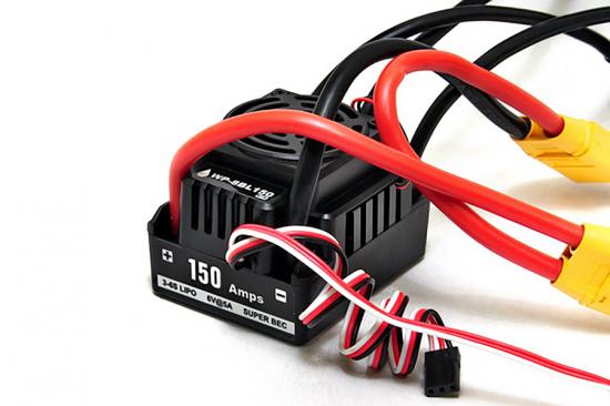 Hobao Hyper MT Sport Plus II 1:8 150A Waterproof ESC (XT90)