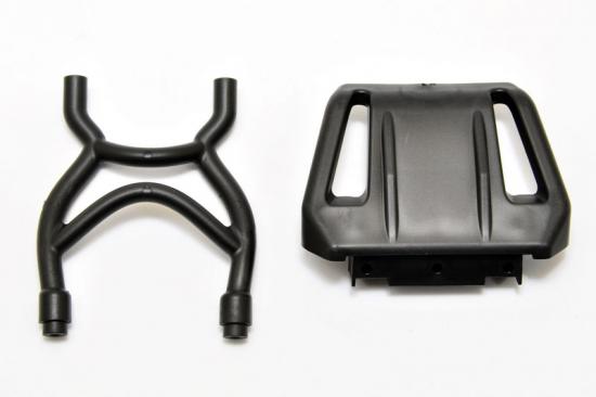 Hobao MT Front Bumper Skid + Mount