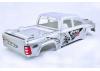 Hobao Hyper MT Plus II Printed Body Shell - Silver White