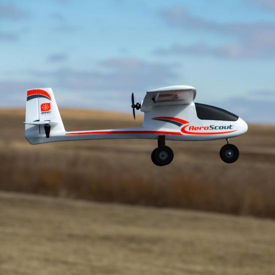 HobbyZone Aeroscout S2 1.1m - BNF Basic