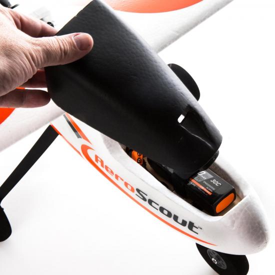 HobbyZone Aeroscout S2 1.1m - BNF Basic
