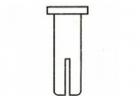 Tamiya Push Rivet A + B For 56018