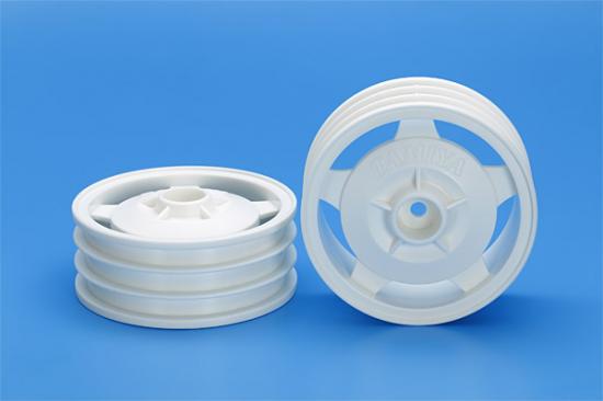 Tamiya 2WD Buggy Front Sd Whl Hh White