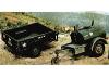 Italeri 250 Gal.S Tank Trailer And M101 Car