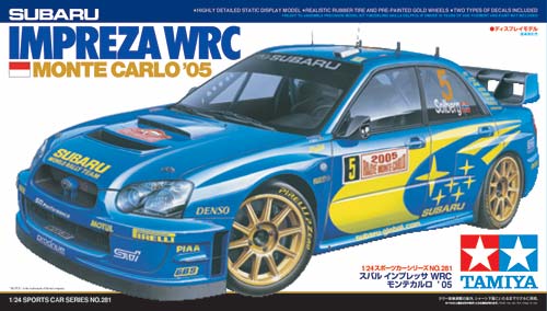 Tamiya IMPREZA WRC Monte Carlo 05