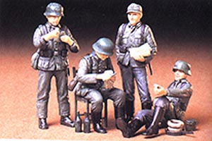 Tamiya German Soldiers At Rest (Ltd)
