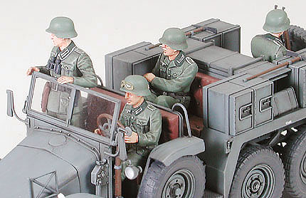 Tamiya Krupp Towing Truck With 37mm Pak