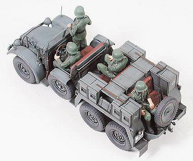 Tamiya Krupp Towing Truck With 37mm Pak