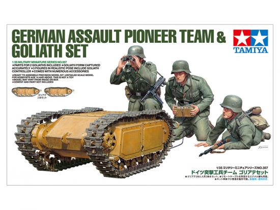 Tamiya 1/35 German Pioneer + Goliath Set