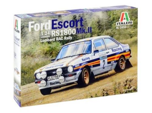 Italeri 1/24 Ford Escort Rs1800 Mkii Rac