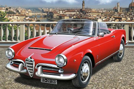 Italeri Giulietta Spider 1300