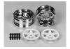 Tamiya 5-Spoke 2 Piece Wheels 2 Clr