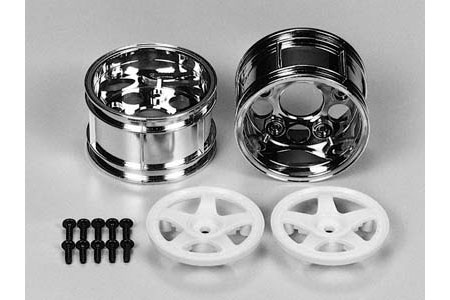 Tamiya 5-Spoke 2 Piece Wide Wheel 2