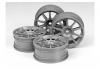 Tamiya M-Narrow 10-Spoke Wheels Clr