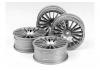 Tamiya Medium Narrow 18 Spoke Wheels Clr