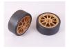 Tamiya Drift Tyres Type-A + Wheels
