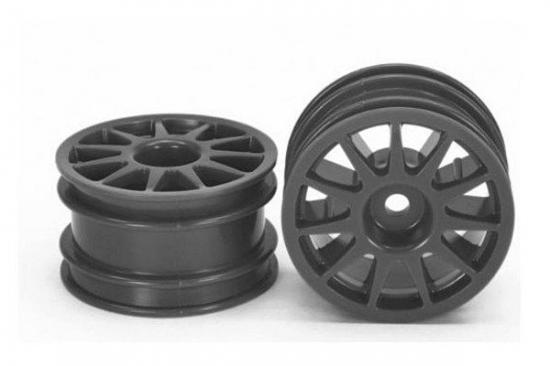Tamiya M Chassis 11 Spk Wheel Black X 4