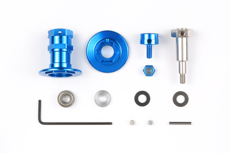 Tamiya F104 Aluminium Diff Housing Set