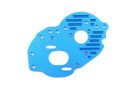 Tamiya Ff-03 Aluminium Motor Plate Blue