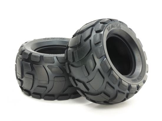 Tamiya R And Black Bubble Tires Soft X 2