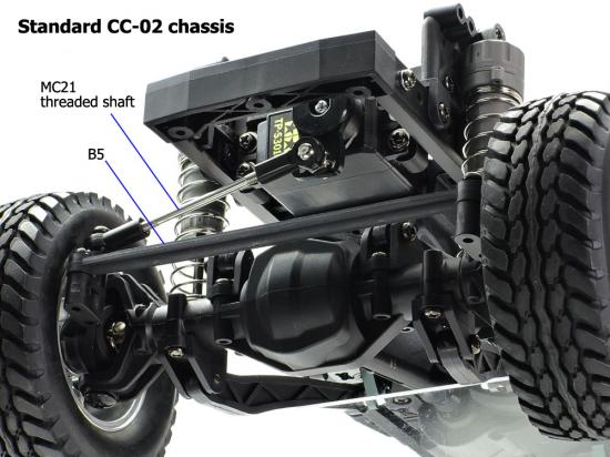 Tamiya CC-02 Stainless Steel Tie Rod Set