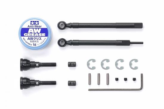 Tamiya CC-02 F Assy Univ Shafts Lr