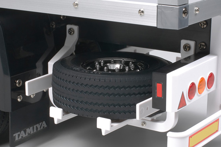 Tamiya Reefer Semi 3 Axle Trailer For Tamiya Tractor Units