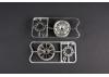 Tamiya Plated Wheels (30mm/Hex/Matt)