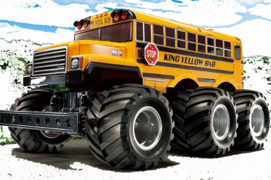 Tamiya King Yellow 6X6 (G6-01) Kit – HC-58653
