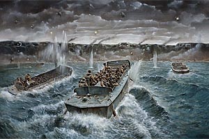 Italeri Lcvp With US Infantry D Day