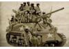 Italeri M4A1 Sherman With Infantry