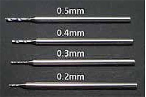 Tamiya Fine Pivot Bit 0.5mm Shank 1mm
