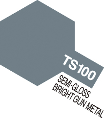 Tamiya Spray Paint TS-100 SG Bright Gun Metal