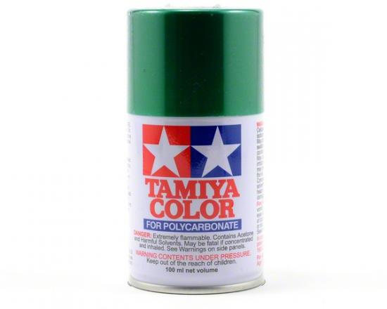 Tamiya Lexan Spray Paint - PS-17 Metallic Green