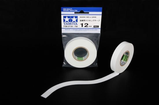 Tamiya Masking Tape For Curves - 12mm x 20m